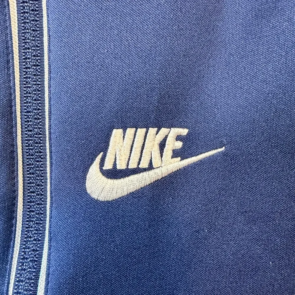 Nike Sportswear N98 Tribute Track Jacket Blue Full Zip Mens Size Small